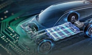 Power electronic in EV