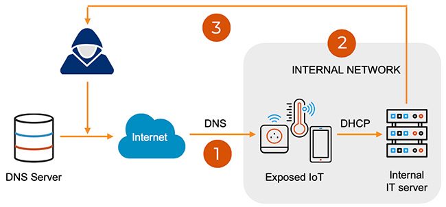 DNS vulnerabilities IoT